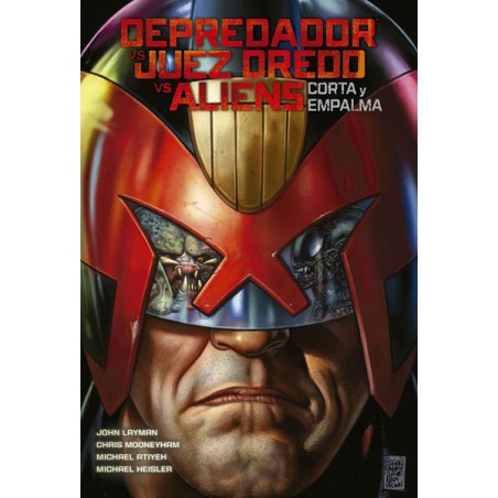 Depredador Vs. Juez Dredd Vs Aliens: Corta Y Empalma