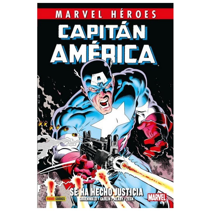 Marvel Héroes. Capitán América de Mark Gruenwald 1