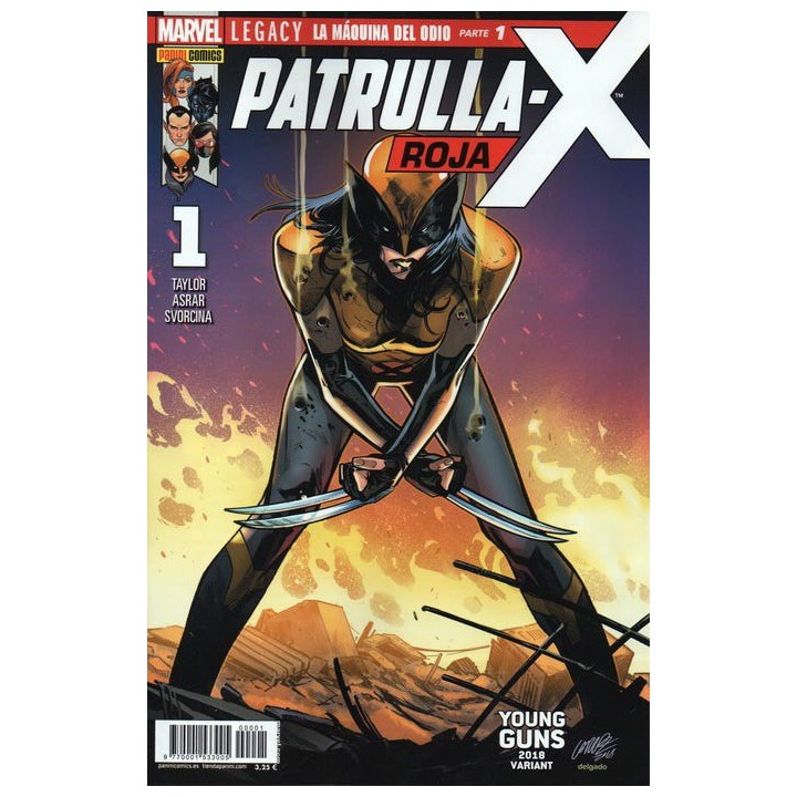 Patrulla-X Roja (Portada Alternativa) 1