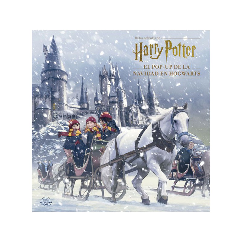 Harry Potter: El Pop-up De La Navidad En Hogwarts